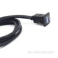 USB-3.0 Adaptador de cable de extensión masculino a femenino